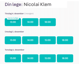 legevakten kommer hjem