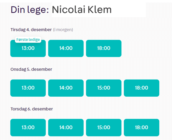 legevakten kommer hjem
